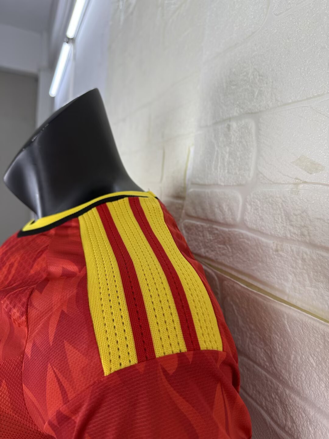 2026 Belgian Home Long Sleeve Football Shirt (Player Edition)