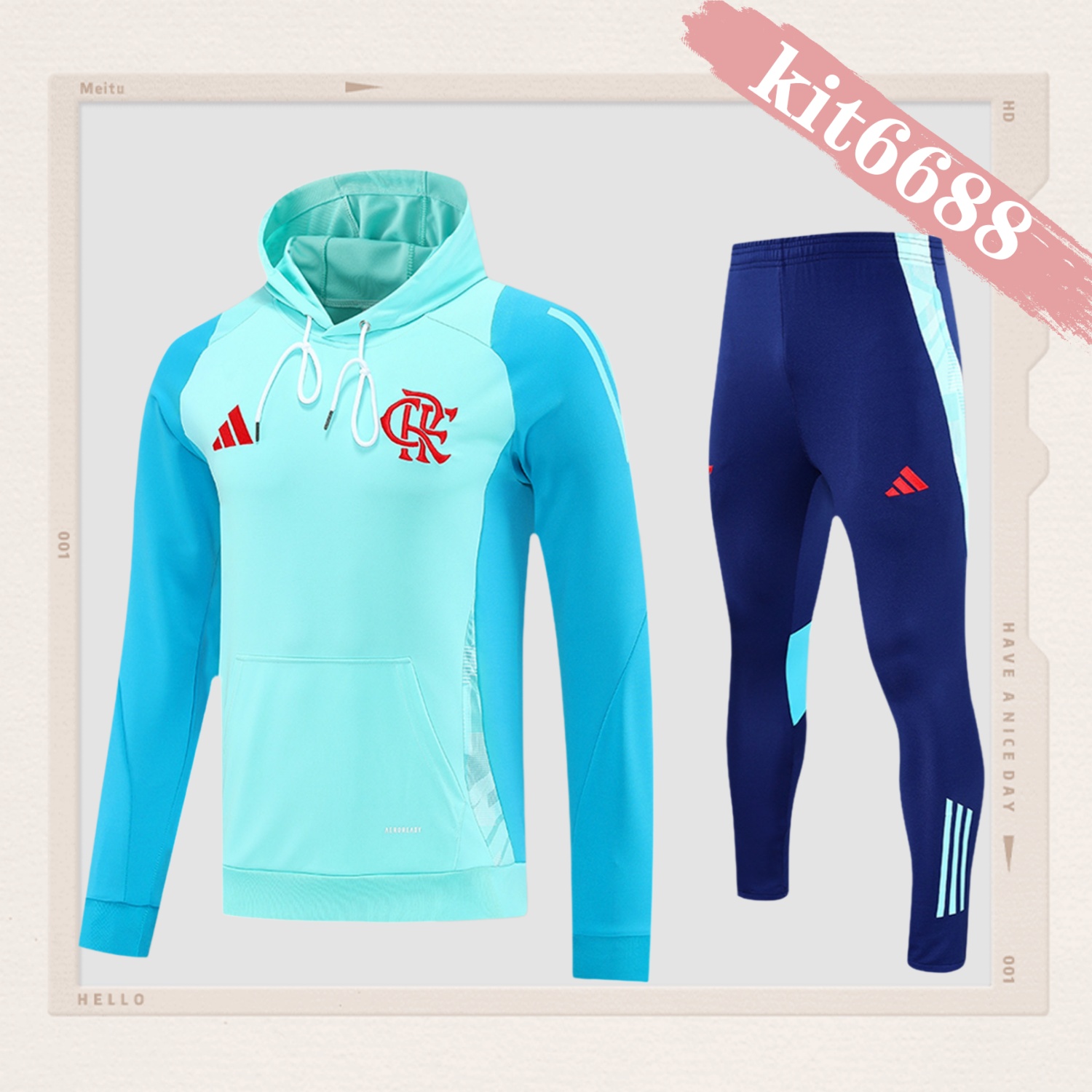 2025/2026 Flamengo Adult Long Sleeve Hood Kit