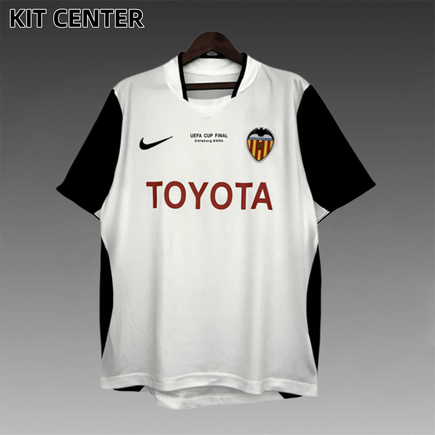 2003/2004 Valencia Home Retro Football Shirt