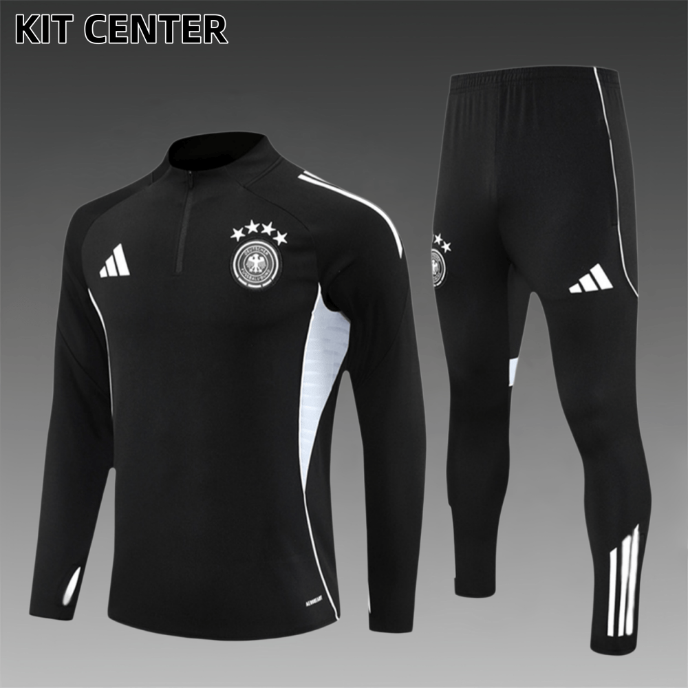 2025/2026 Germany Half Zip Kids Jersey (Kids Kit)