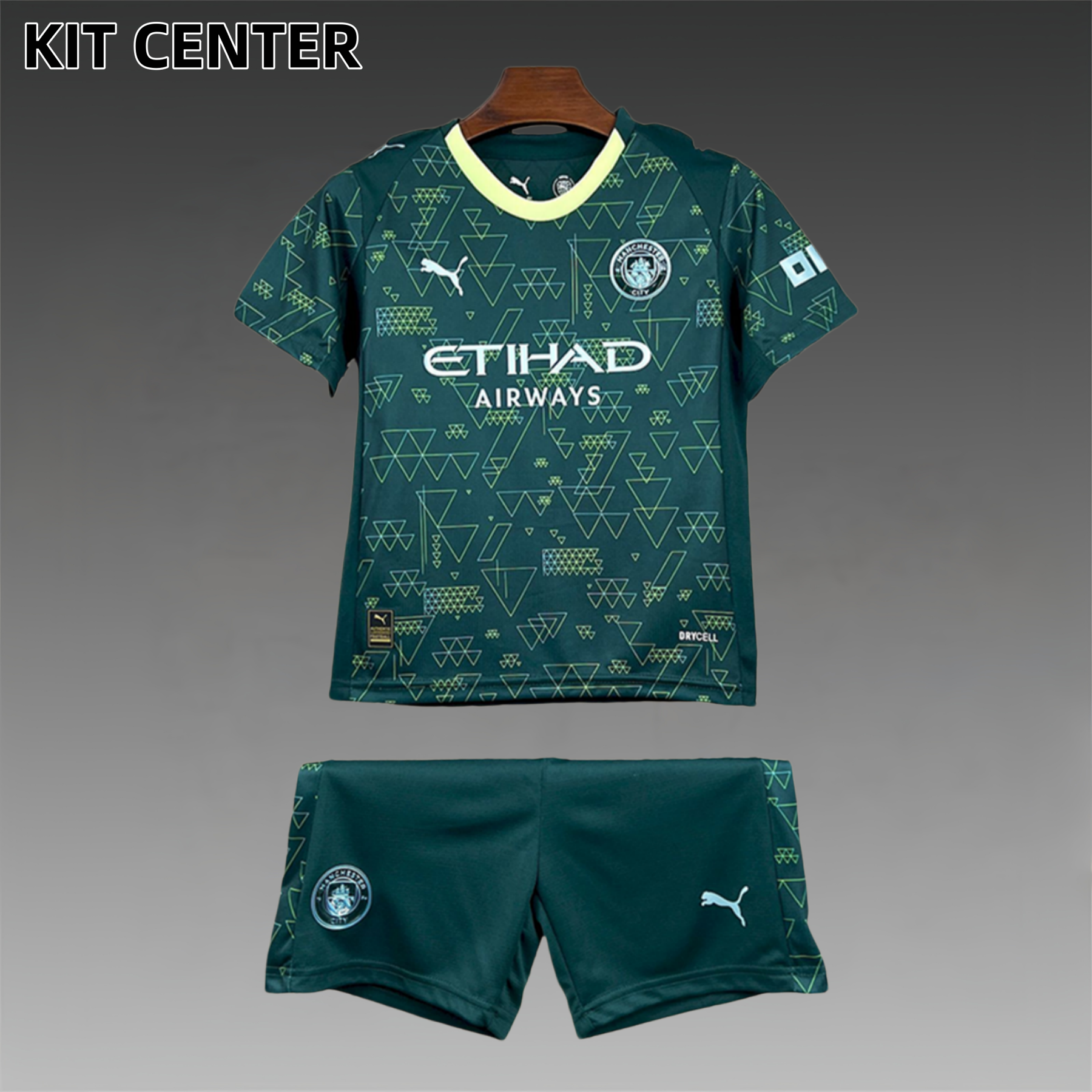 2025/2026 Manchester City Fouth Football Shirt (Kids Kit socks)