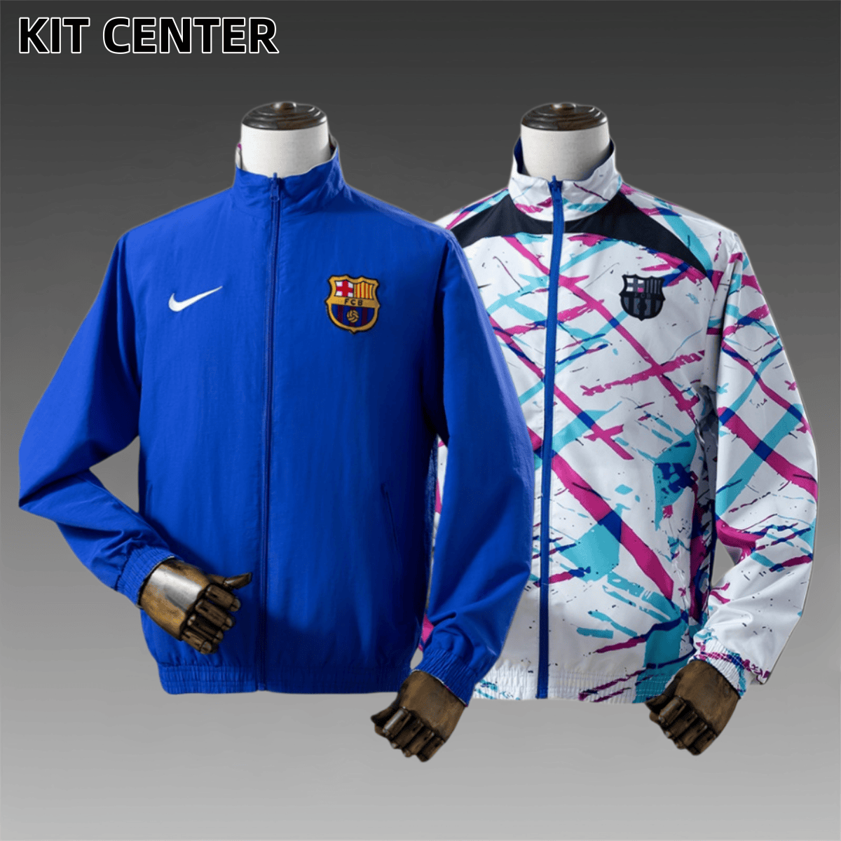2025/2026 Barcelona football shirt double-sided windbreaker