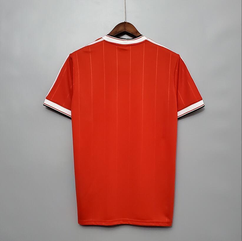 86/88 Manchester United home retro football jersey