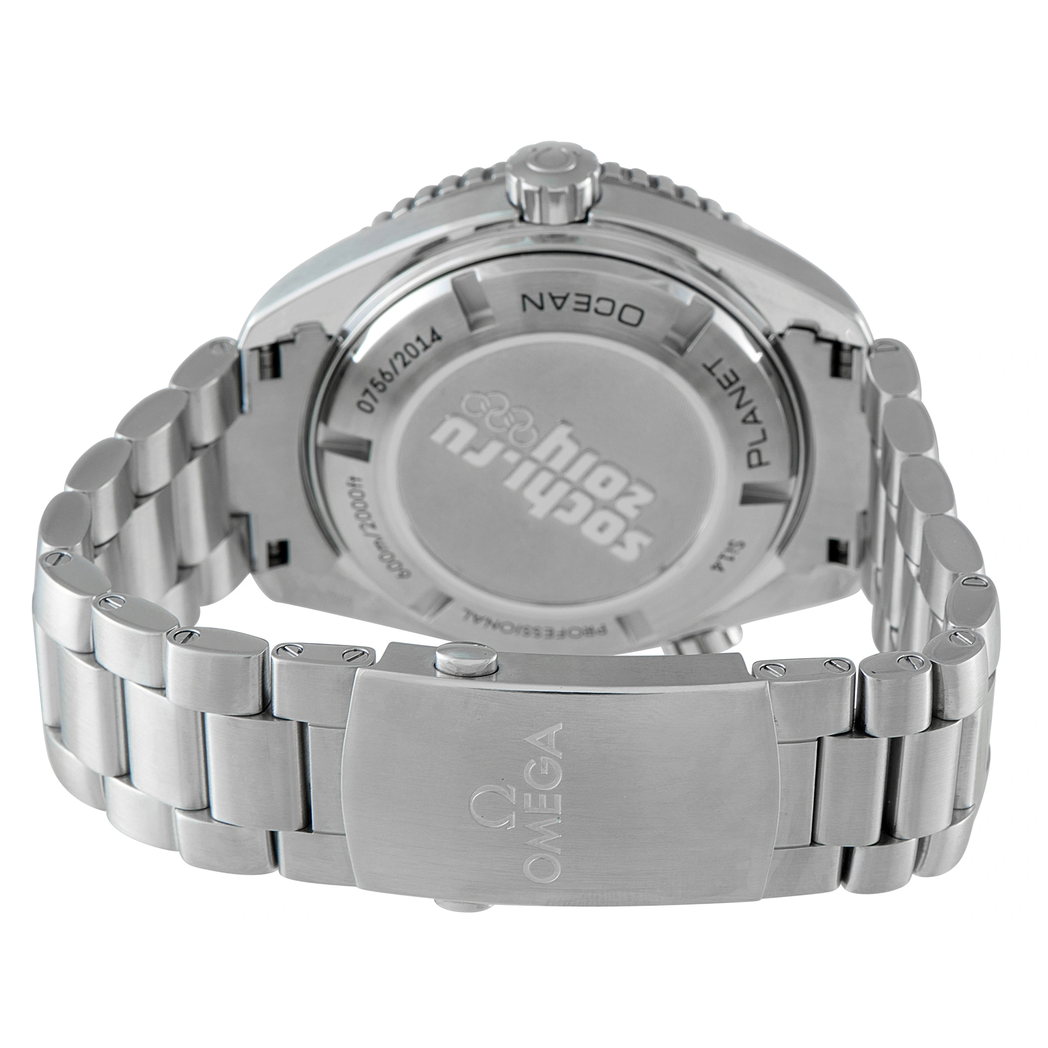 OmegaSeamaster Planet Ocean 600M Sochi 2014 Limited Edition Watch 522.30.46.21.01.001
