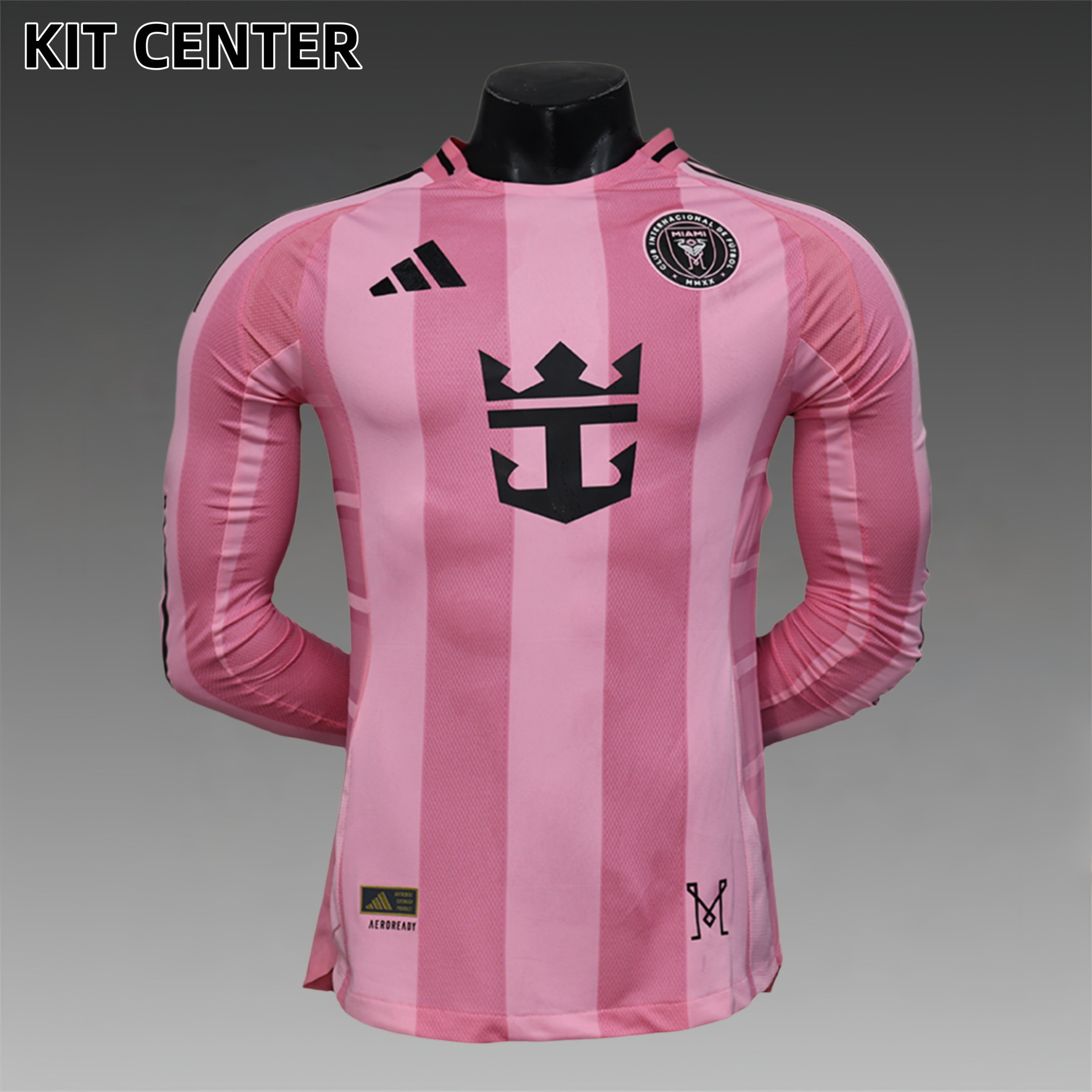 2025/2026 Miami FC Home Long Sleeve Football Shirt (Player Edition)