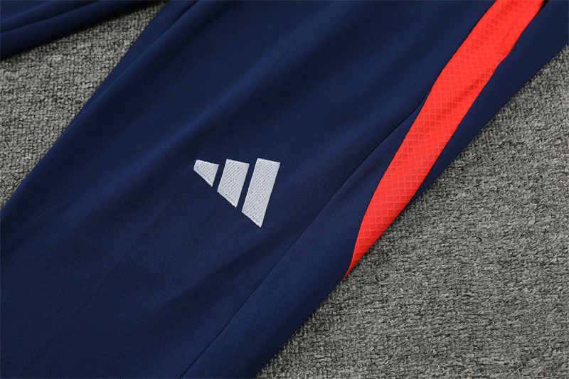 24/25 Manchester United Treasure Blue Half Zip Training Kit (Adult Kids Kit)