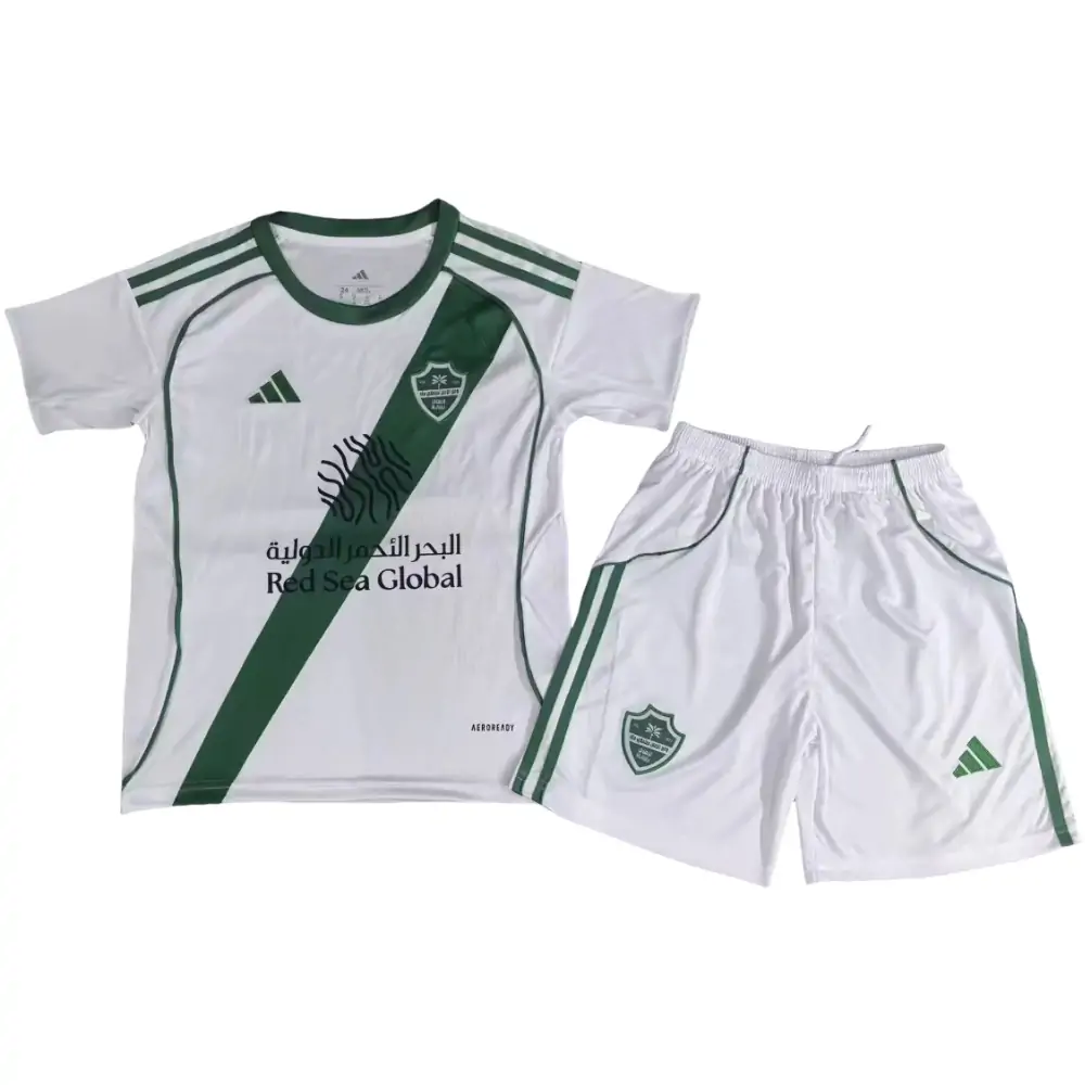 2025-26 Al Ahli SFC Home Kit - Children's Set Fans Edition