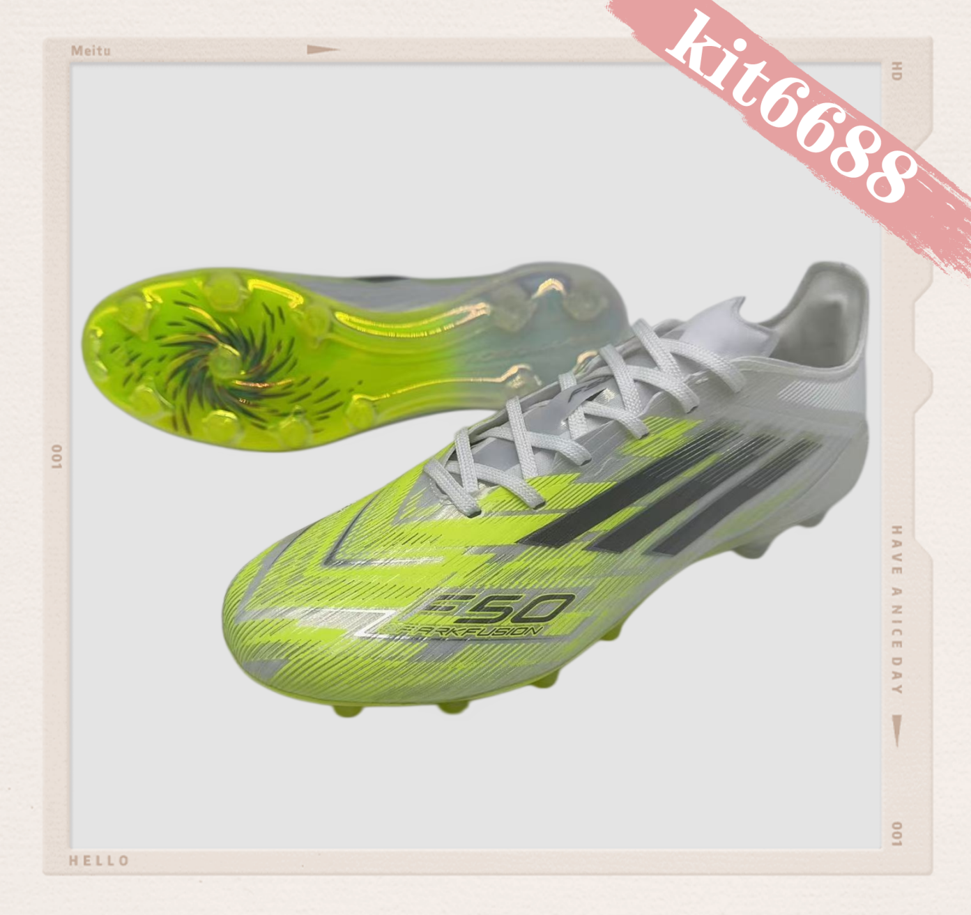 A F50 Low-top Waterproof Football Shoes