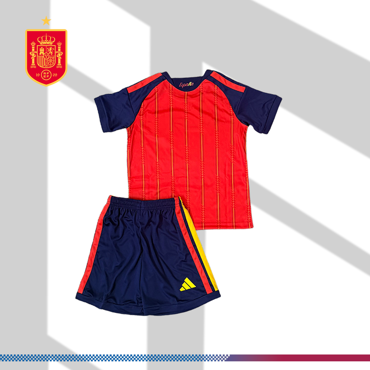 2026 Spain Home Football Shirt (Adult Kids Kit socks)
