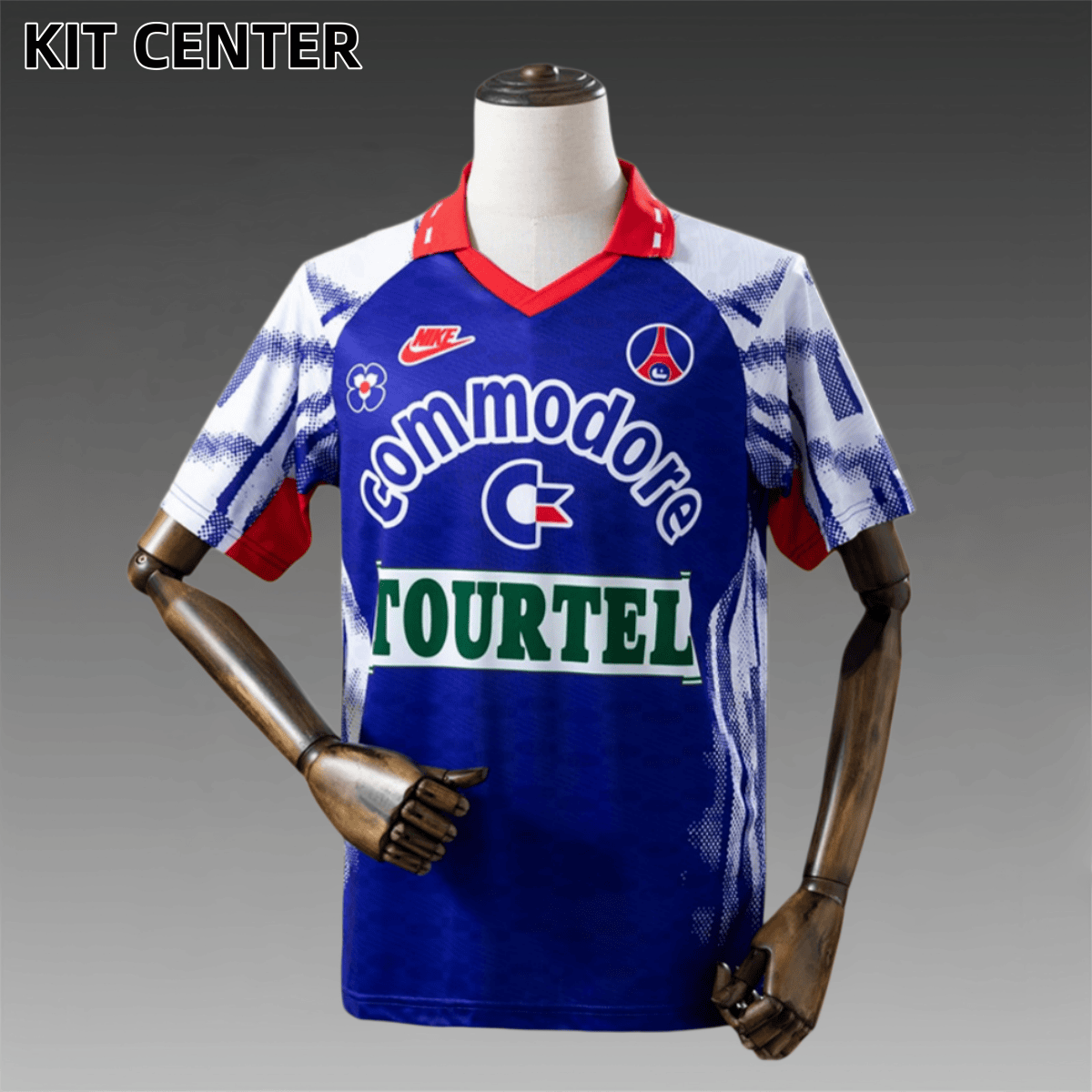 92/93 PSG Paris Saint-Germain home Football Shirt (Retro）