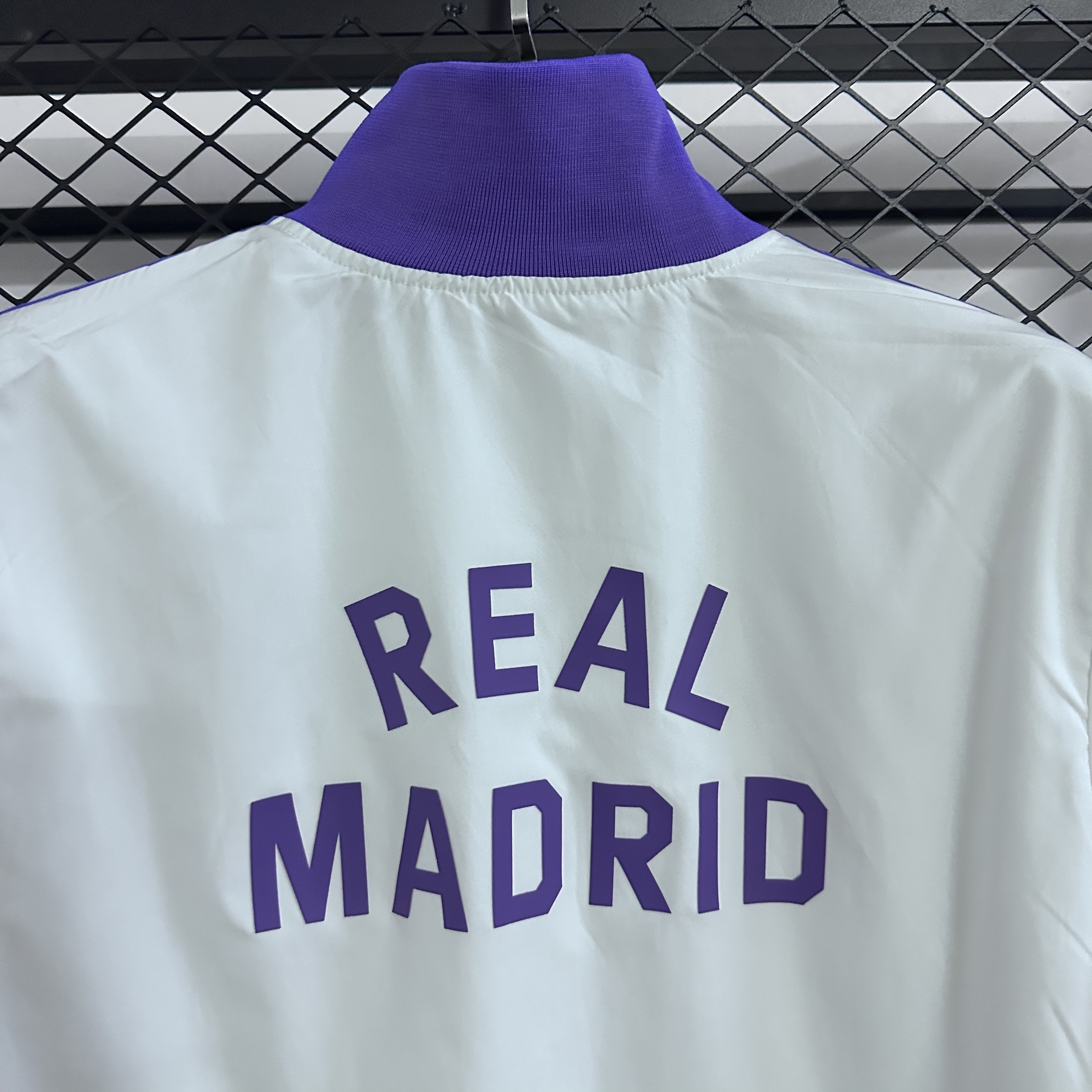 2025/2026 Real Madrid embroidered windbreaker