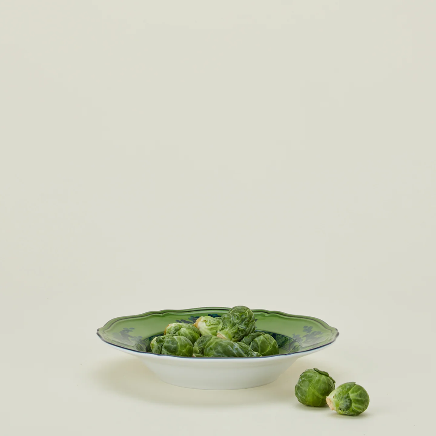 Oriente Italiano Soup Plate - Malachite