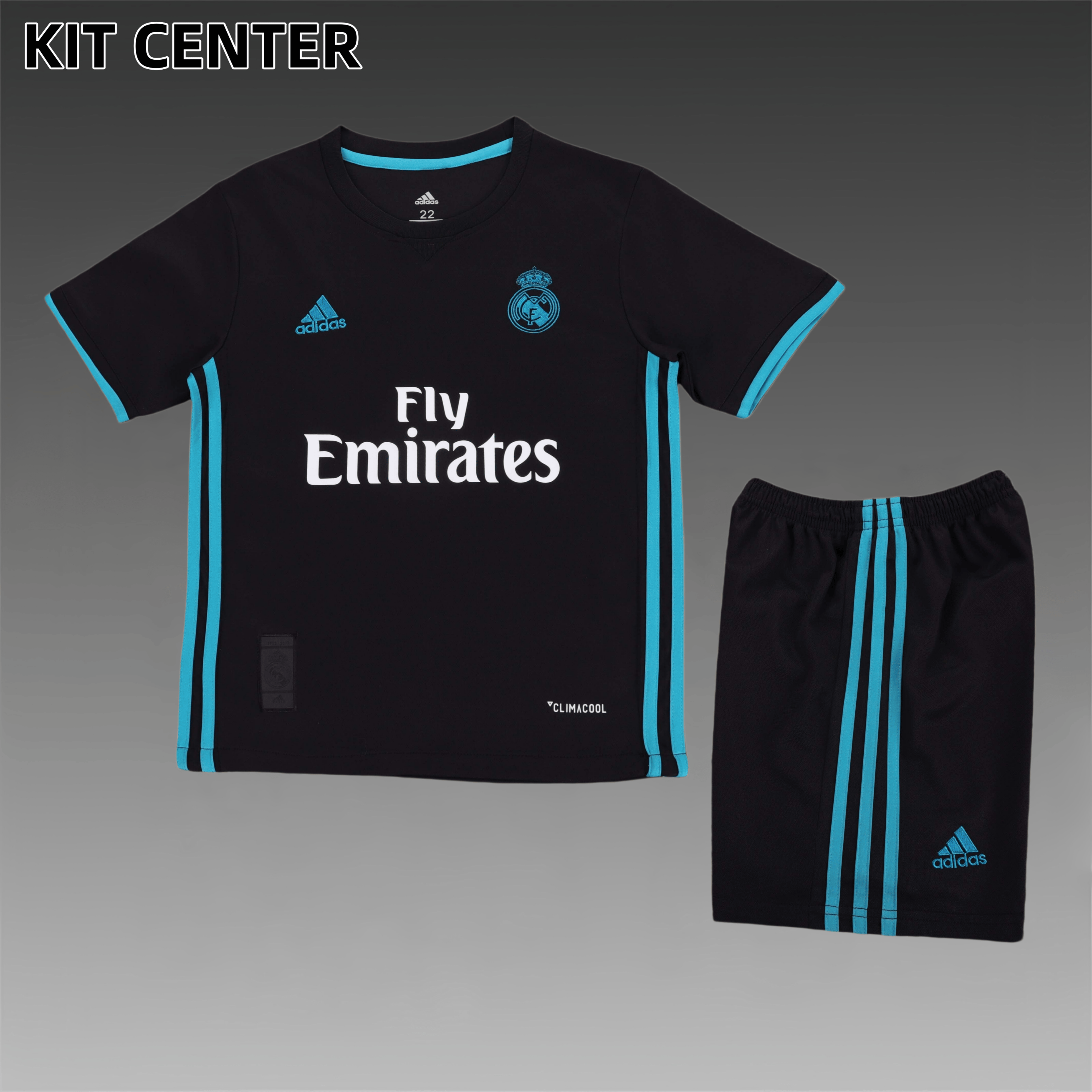 2017/2018 Real Madrid  Away Retro Kids Set