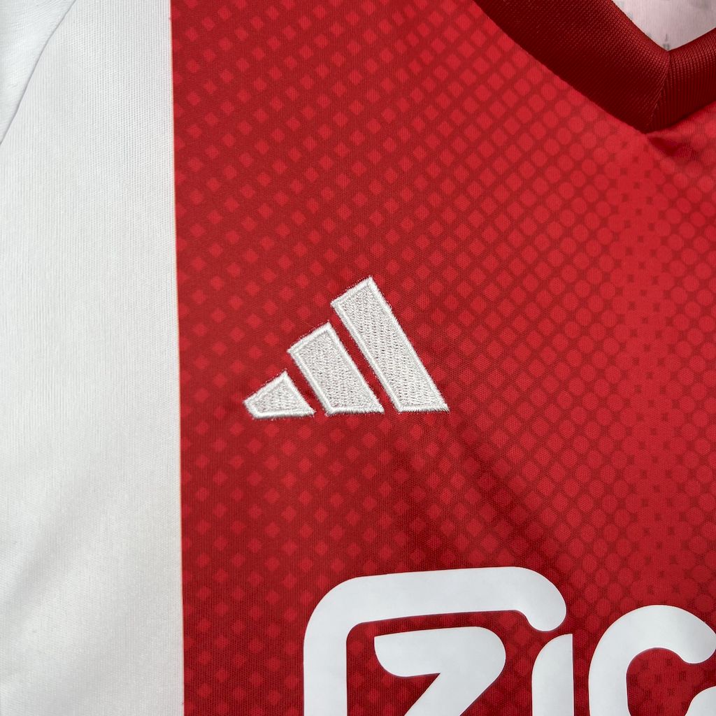 2025/2026 Ajax Home Football Shirt（Kids Kit socks）