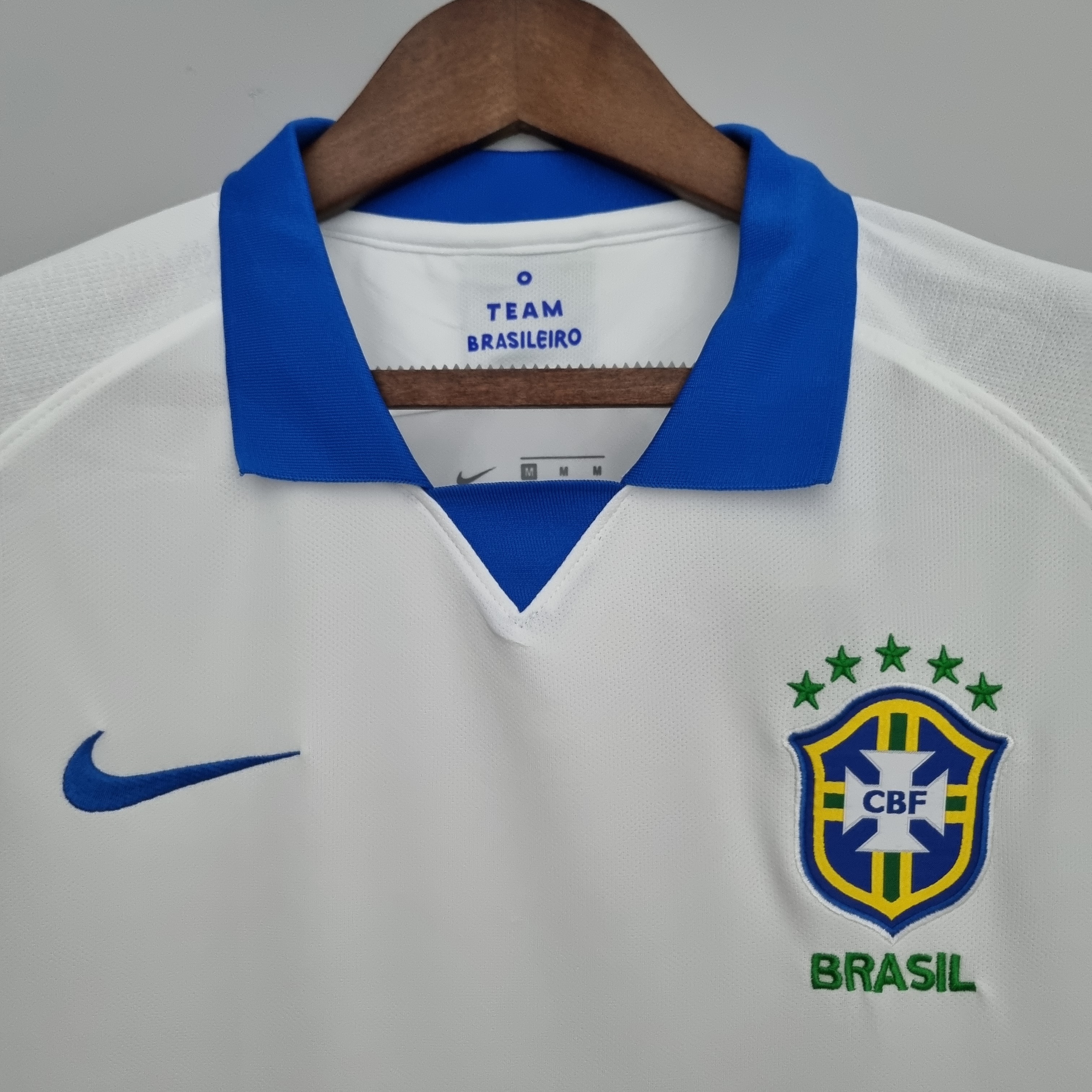2019 Brazil away Retro Football Shirt