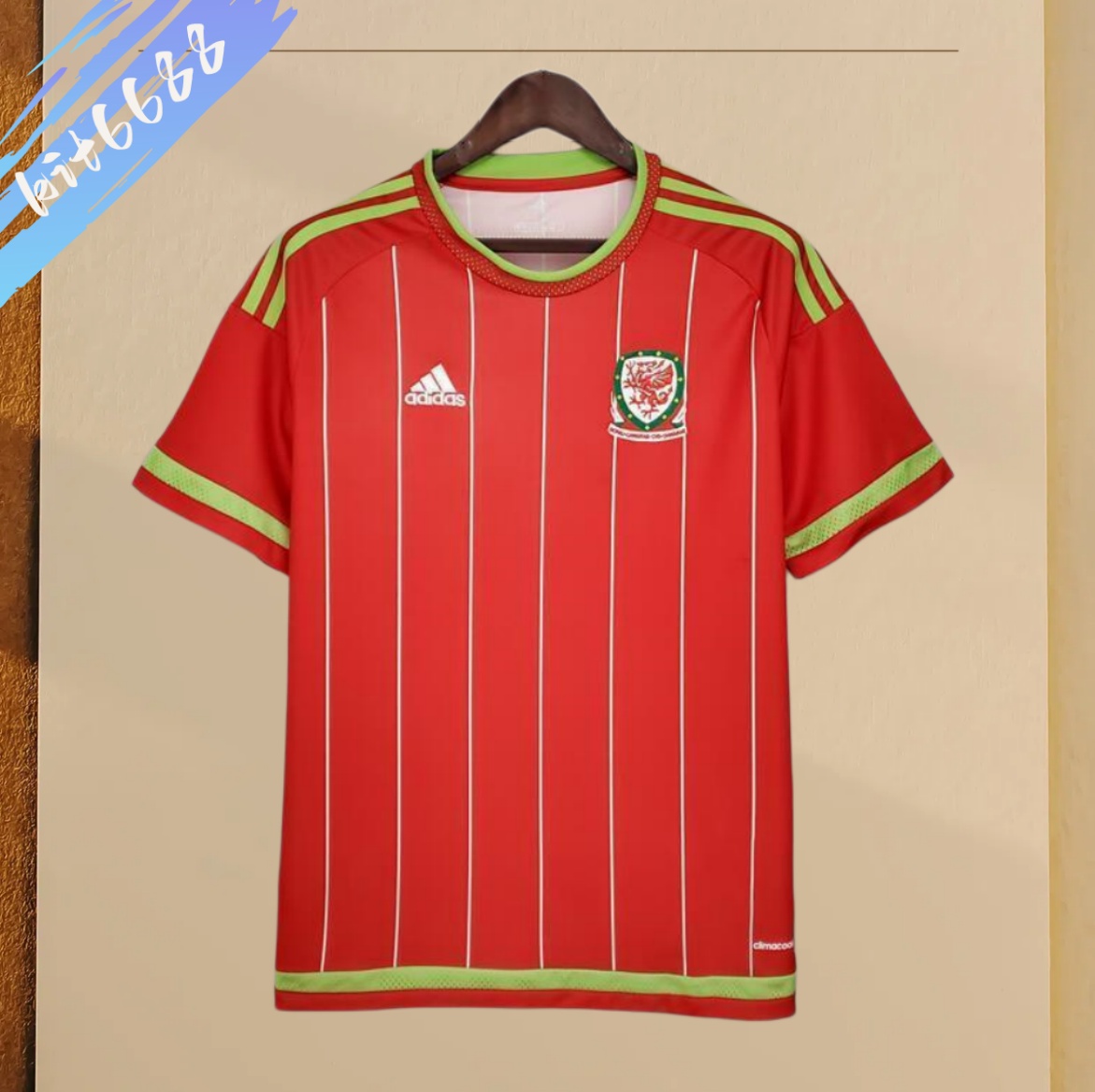 15/16 Wales home Retro Football Shirt