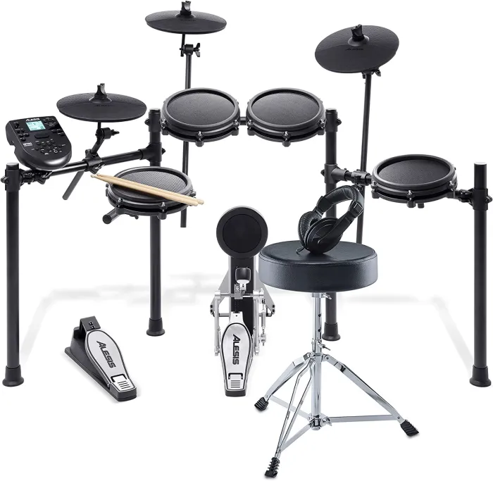 Alesis Drums Nitro Mesh Kit Bundle &ndash; Complete Electric Drum Set
