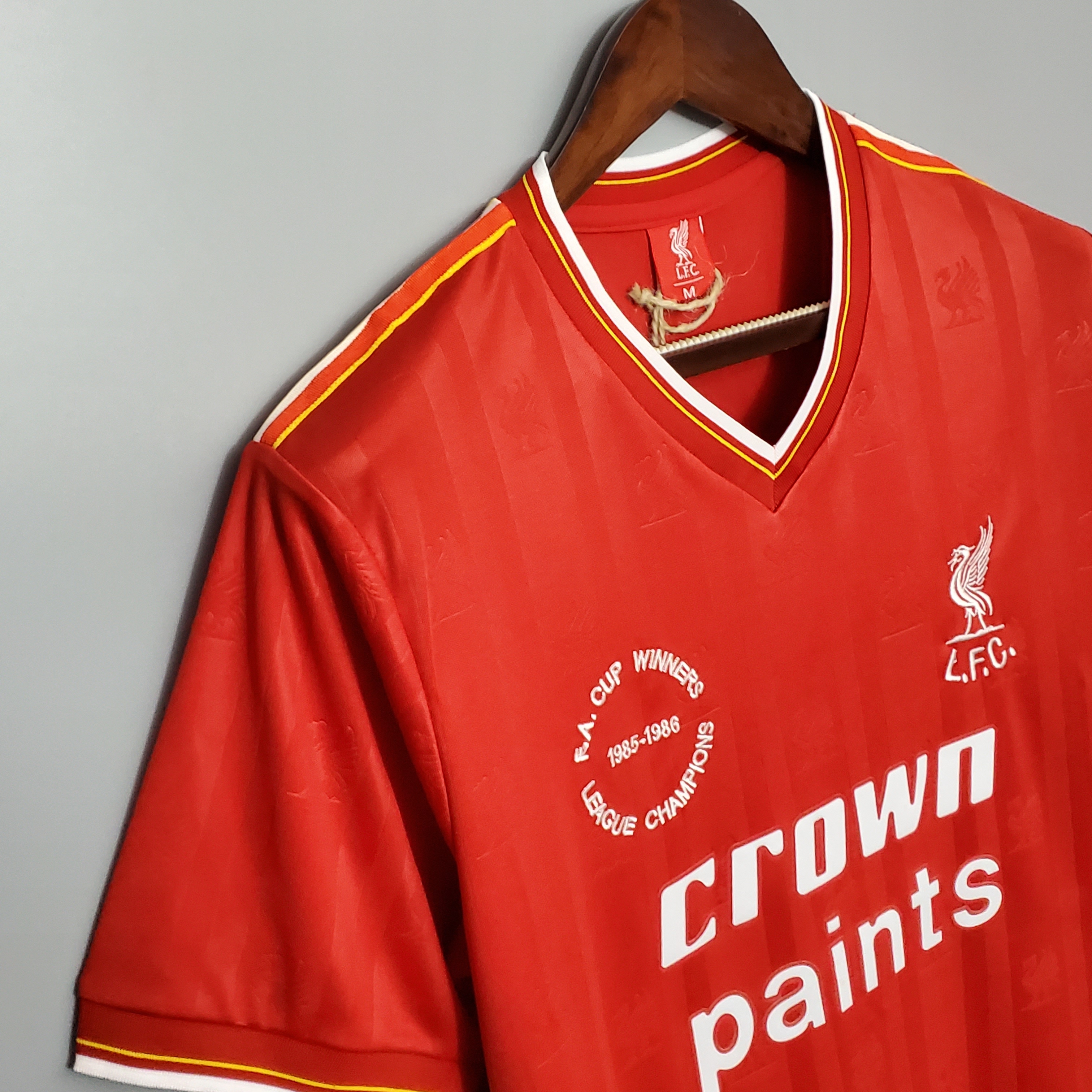 1985/1986 Liverpool Retro Home Football Shirt