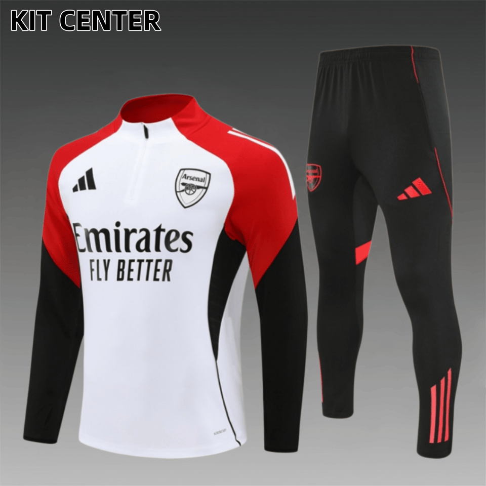 25/26 Arsenal Half Pull Training Uniform (adult Kids Kit)