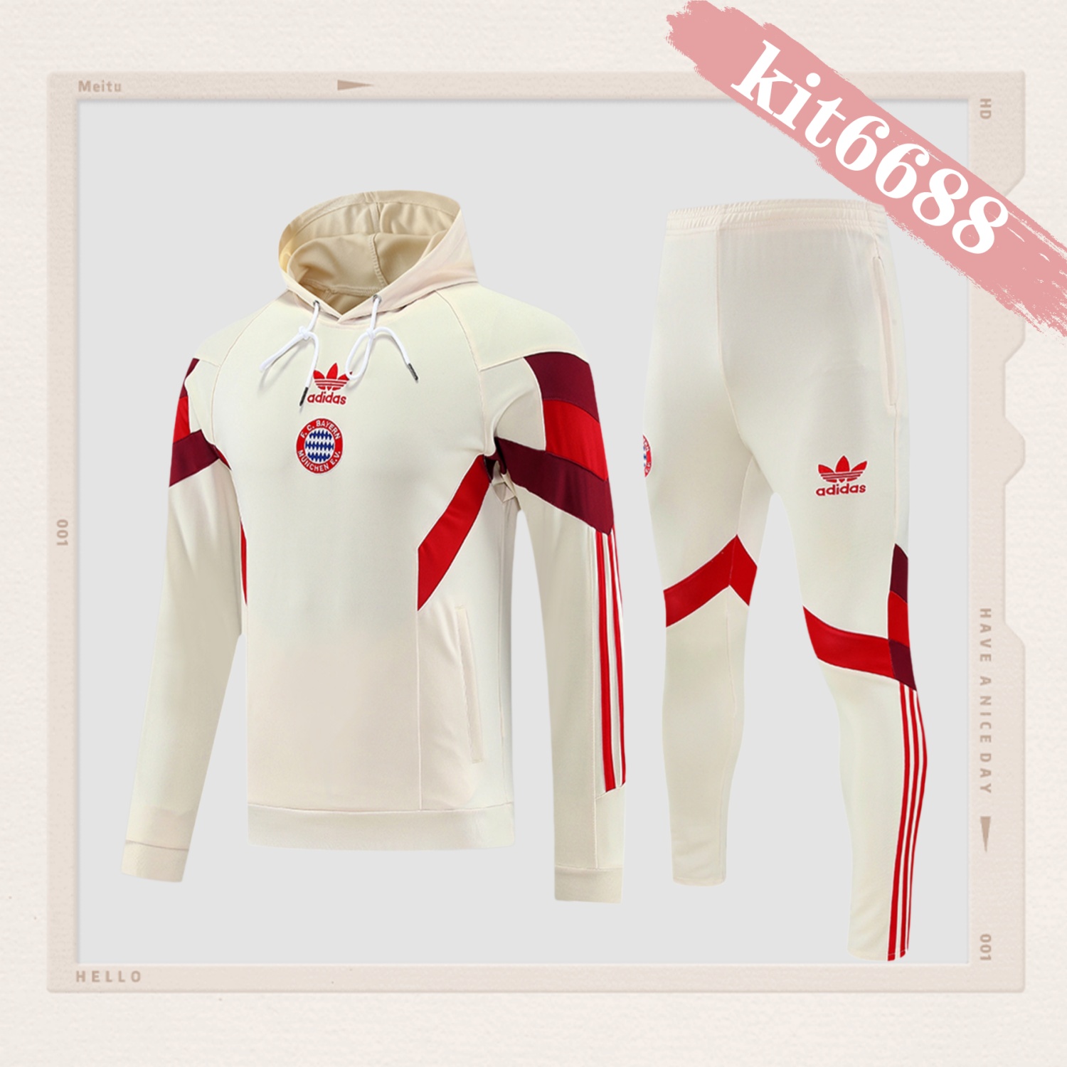 2025/2026 Bayern Munich Adult Long Sleeve Hood Kit