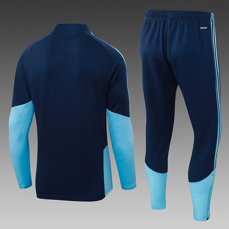 2026/2027 Argentina Half Zip Training Clothes (Adult Kids Kit)