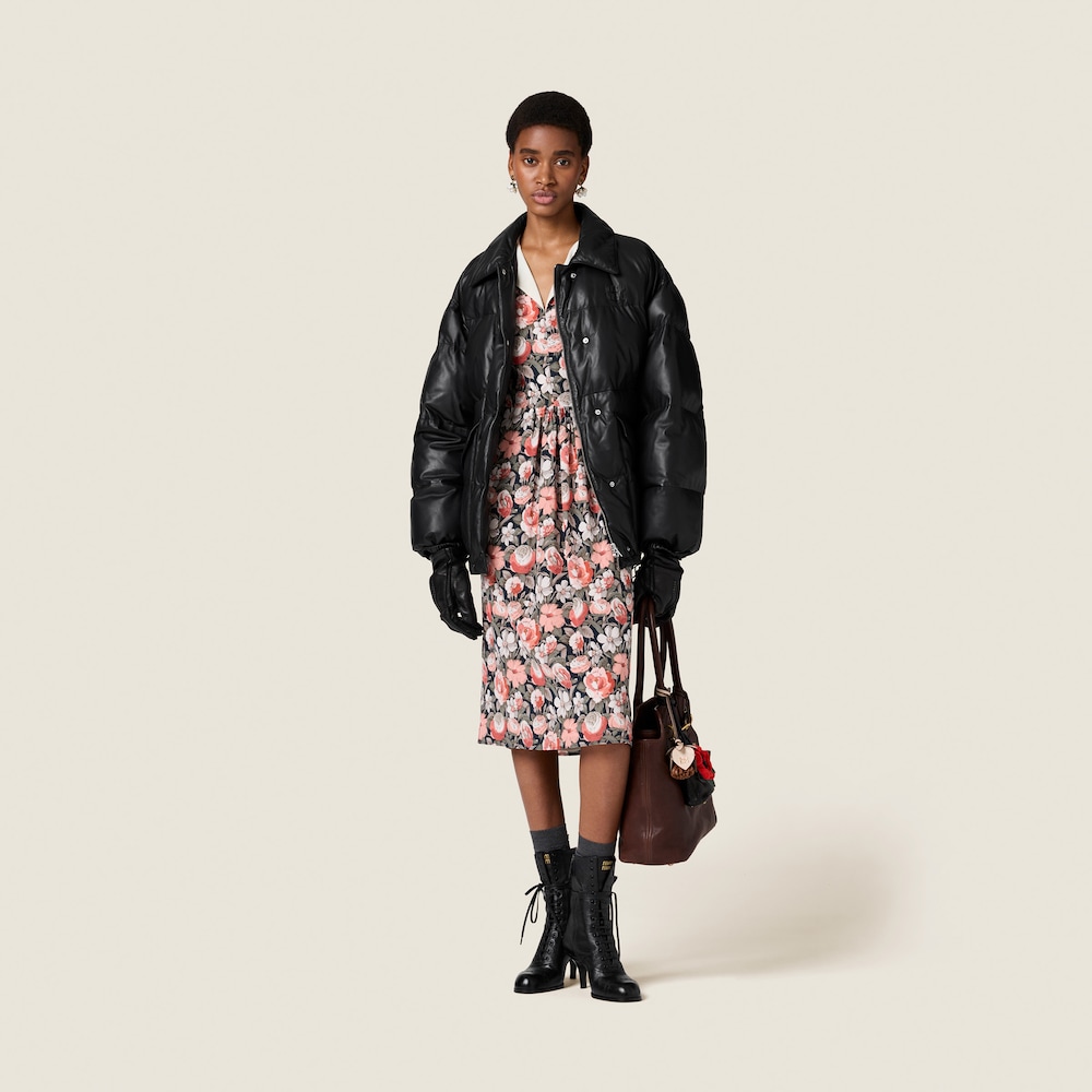 Nappa leather jacket