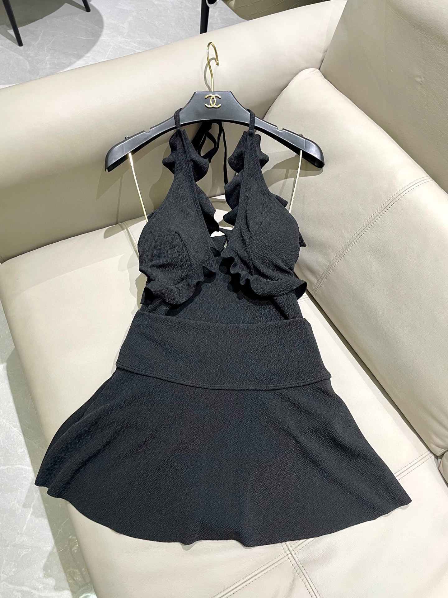 C design one-piece swimsuit