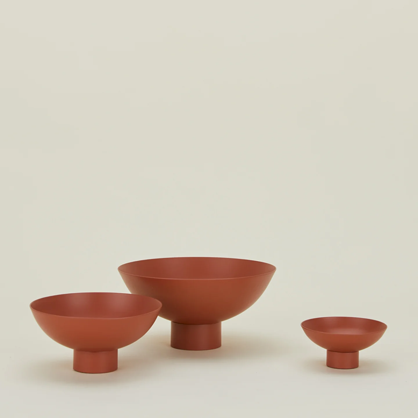 Essential Footed Bowl - Terracotta