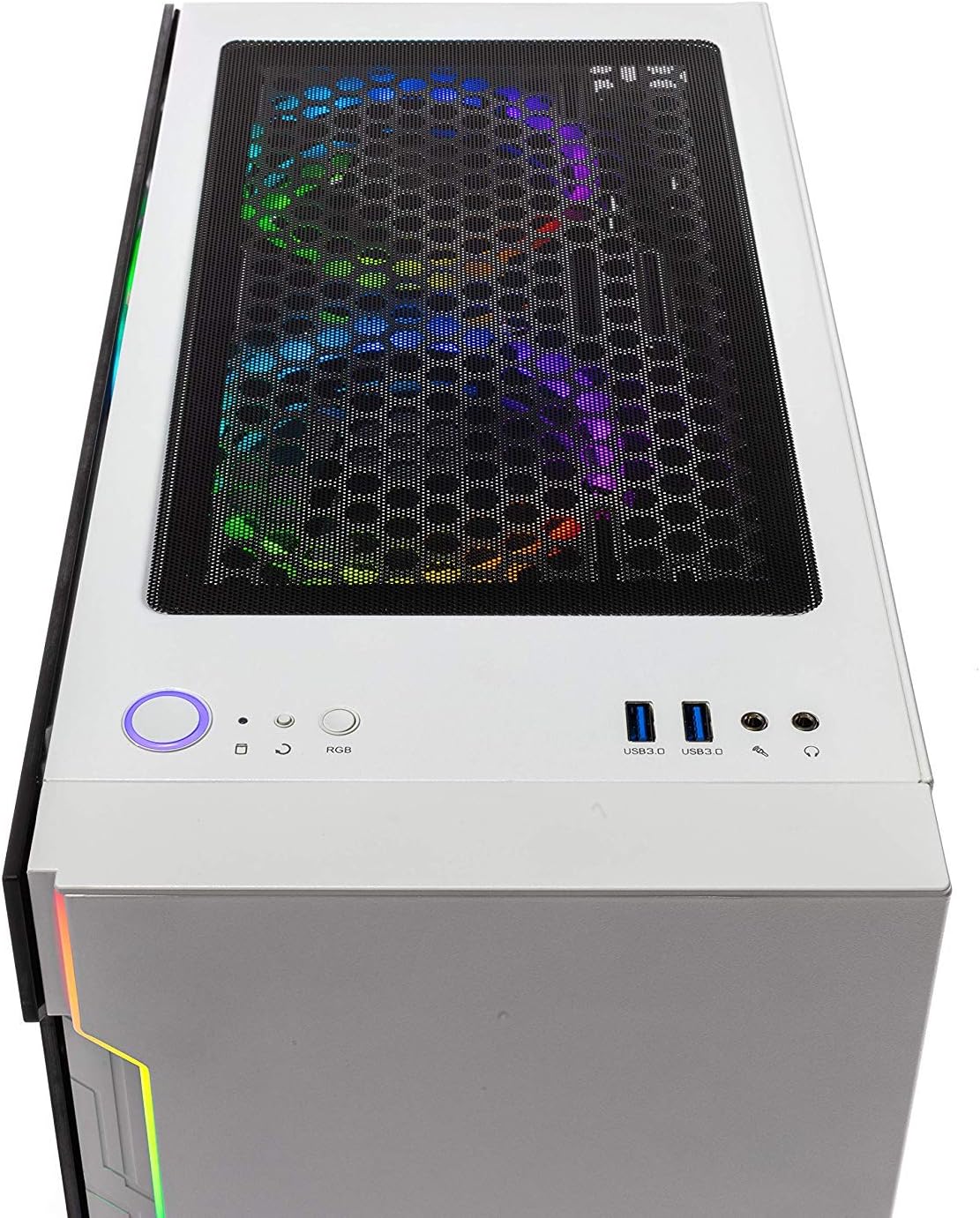 Skytech Archangel Gaming Computer PC Desktop &ndash; Ryzen 5 3600 3.6GHz, GTX 1660 Super 6G, 500GB SSD, 16GB DDR4 3200MHz, RGB Fans, Windows 11 Home 64-bit, 802.11AC Wi-Fi