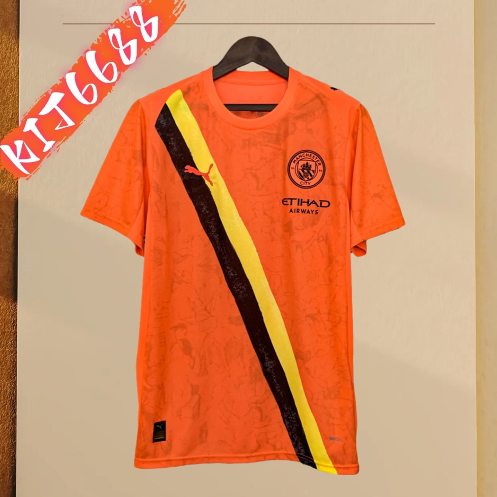 2025/2026 Manchester City Goalkeeper Football Shirt (Fans)