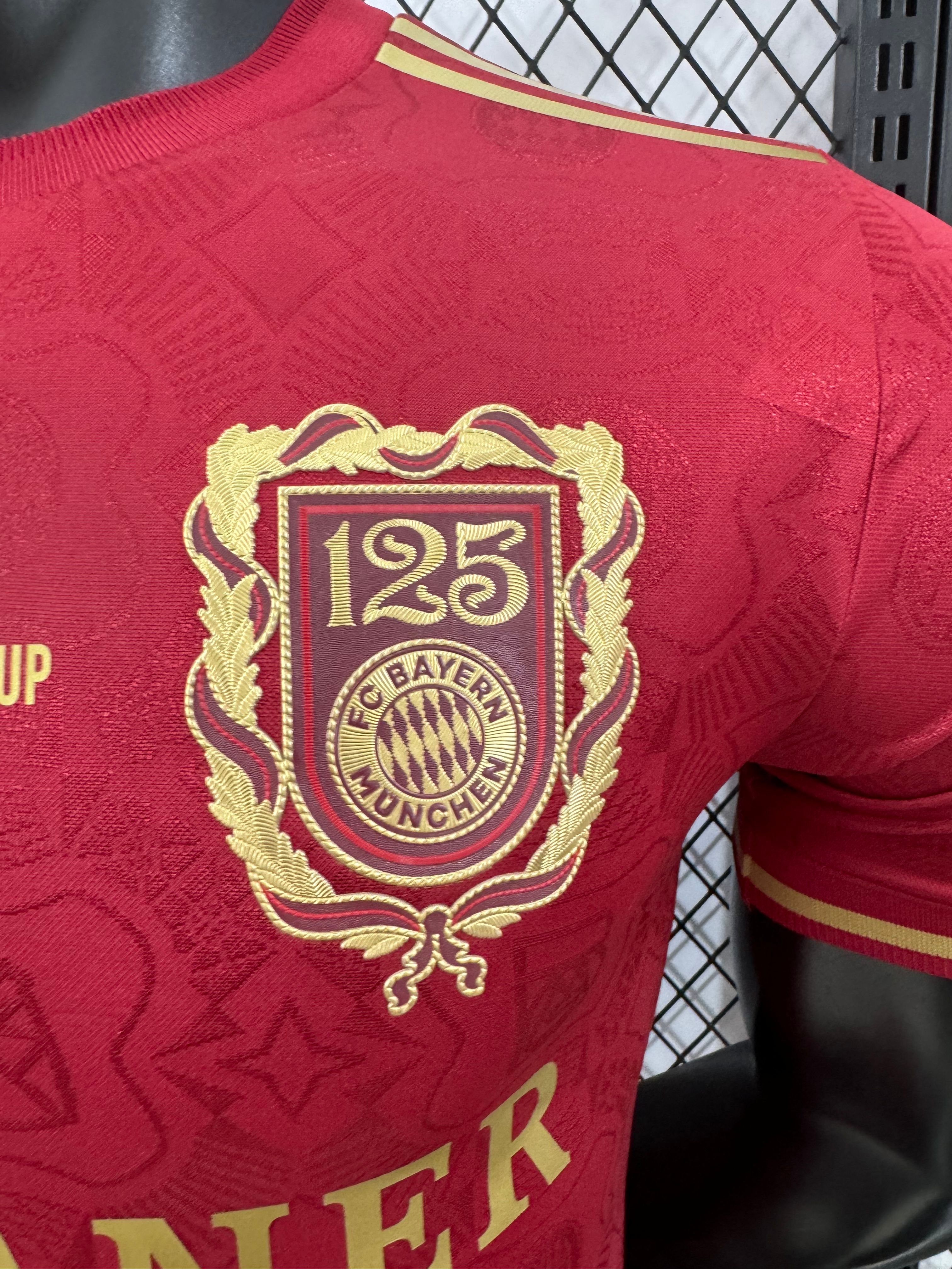 2025/2026 Bayern Munich 125th Beckenbauer Biography Football Jersey (Player Edition)