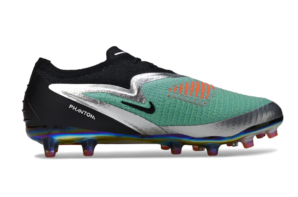 N low-top Phantom GX III double-layer waterproof fish silk fully knitted AG football shoes