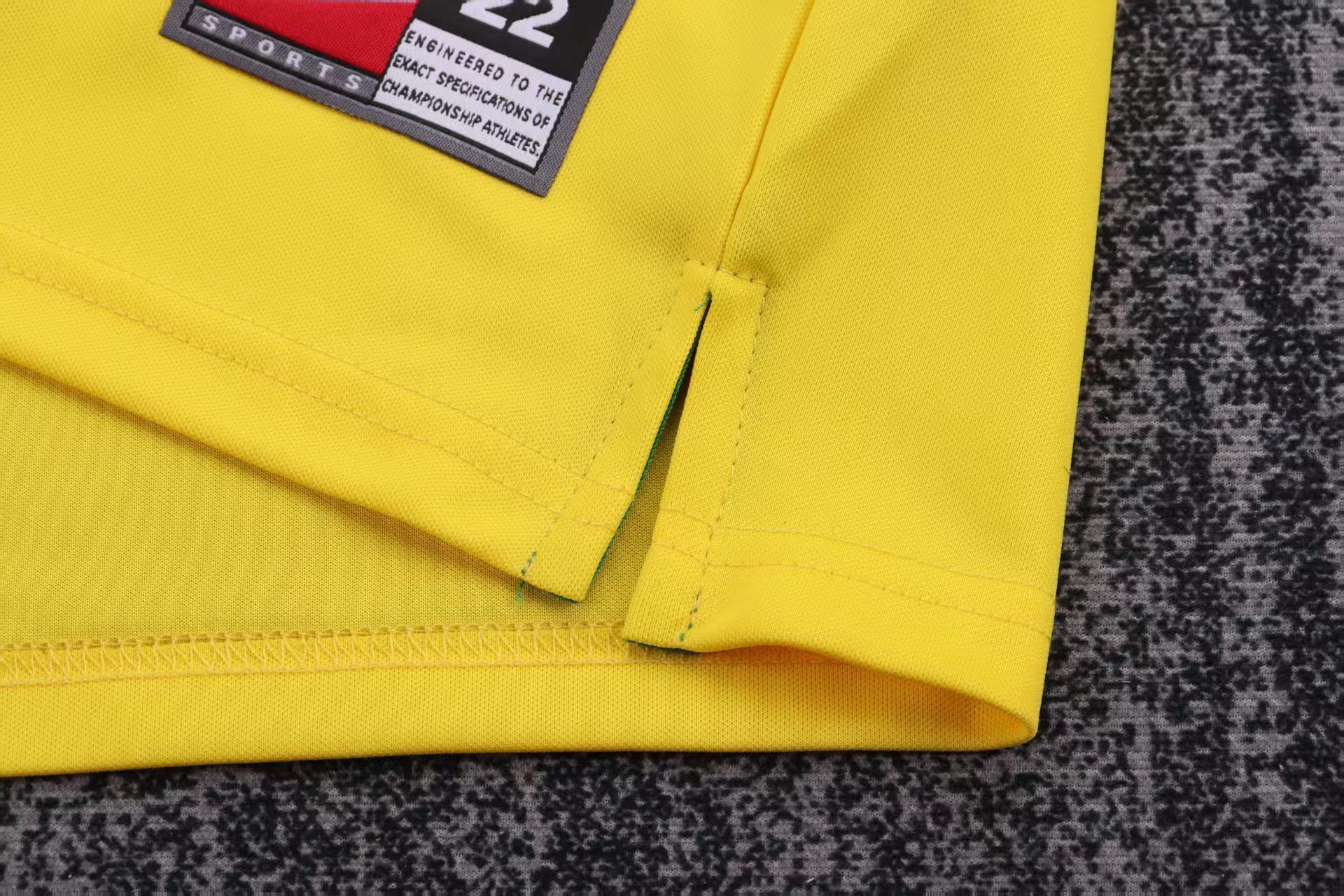 1998 Brazil home Retro long sleeves Kids Kit