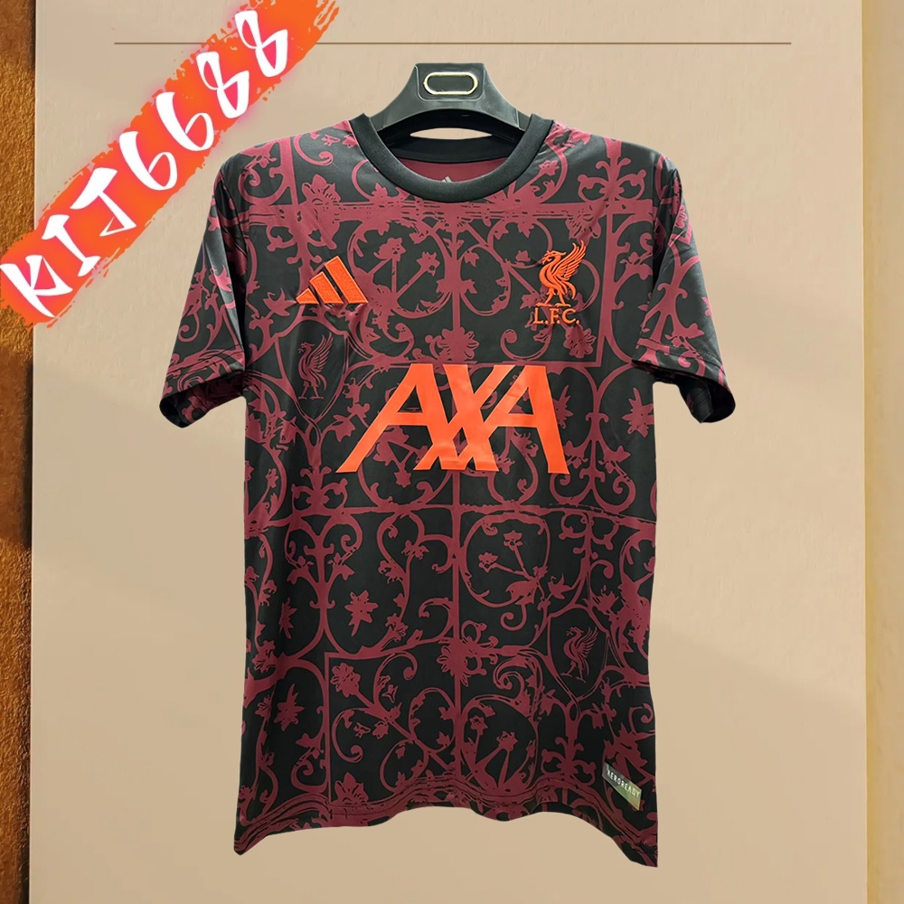 2025/2026 Liverpool Pre-match Training Football Jersey (Fans)