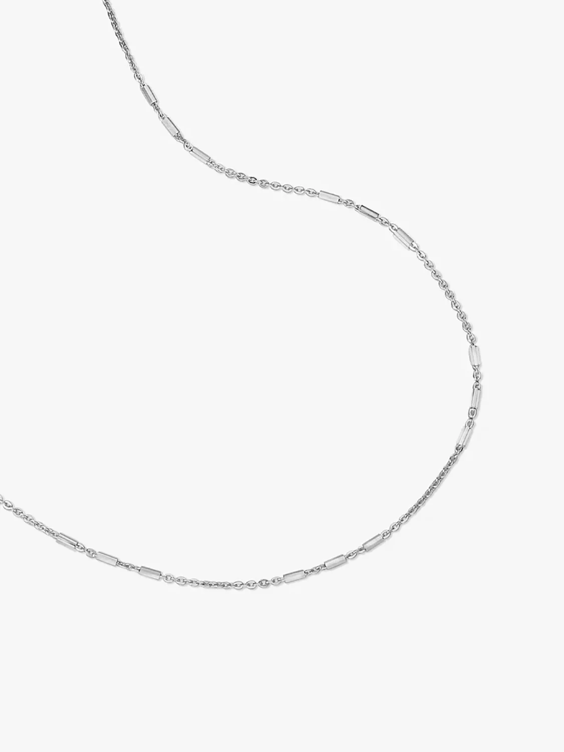 Cylinder Bead Chain Necklace