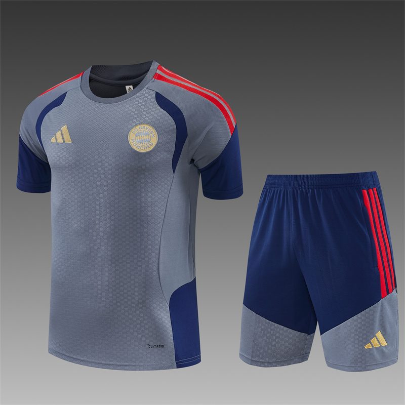 2026/2027 Bayern Munich Short Sleeve Training Clothe (Adult Kids kit)