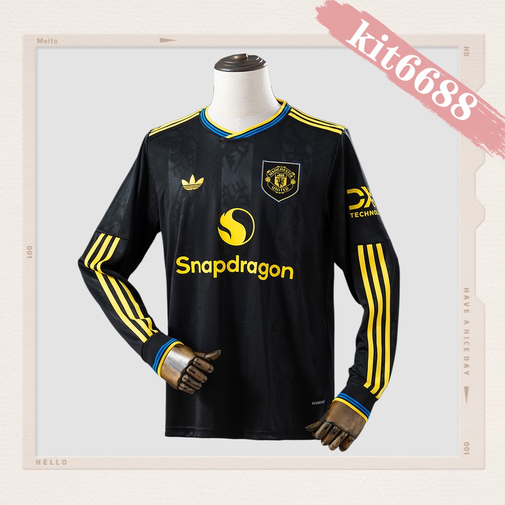 2025 2026 Manchester United Third Away long sleeved jersey (fan version)