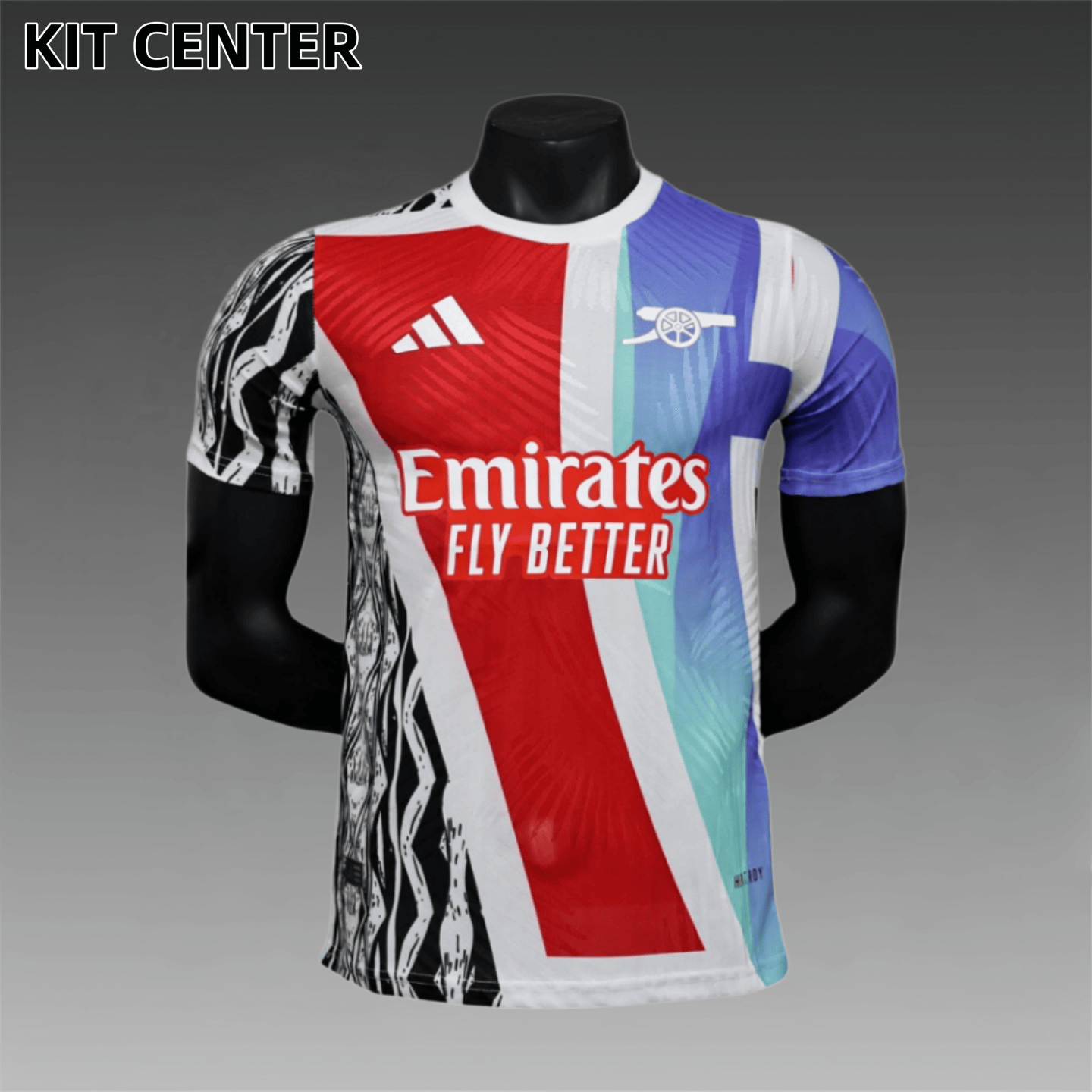 2025/2026 Arsenal FC Pre-match football shirt（Player）