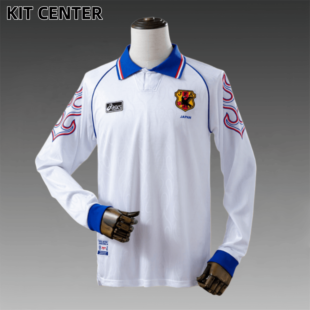 1998 Japan Away Long Sleeves Retro Football Shirt