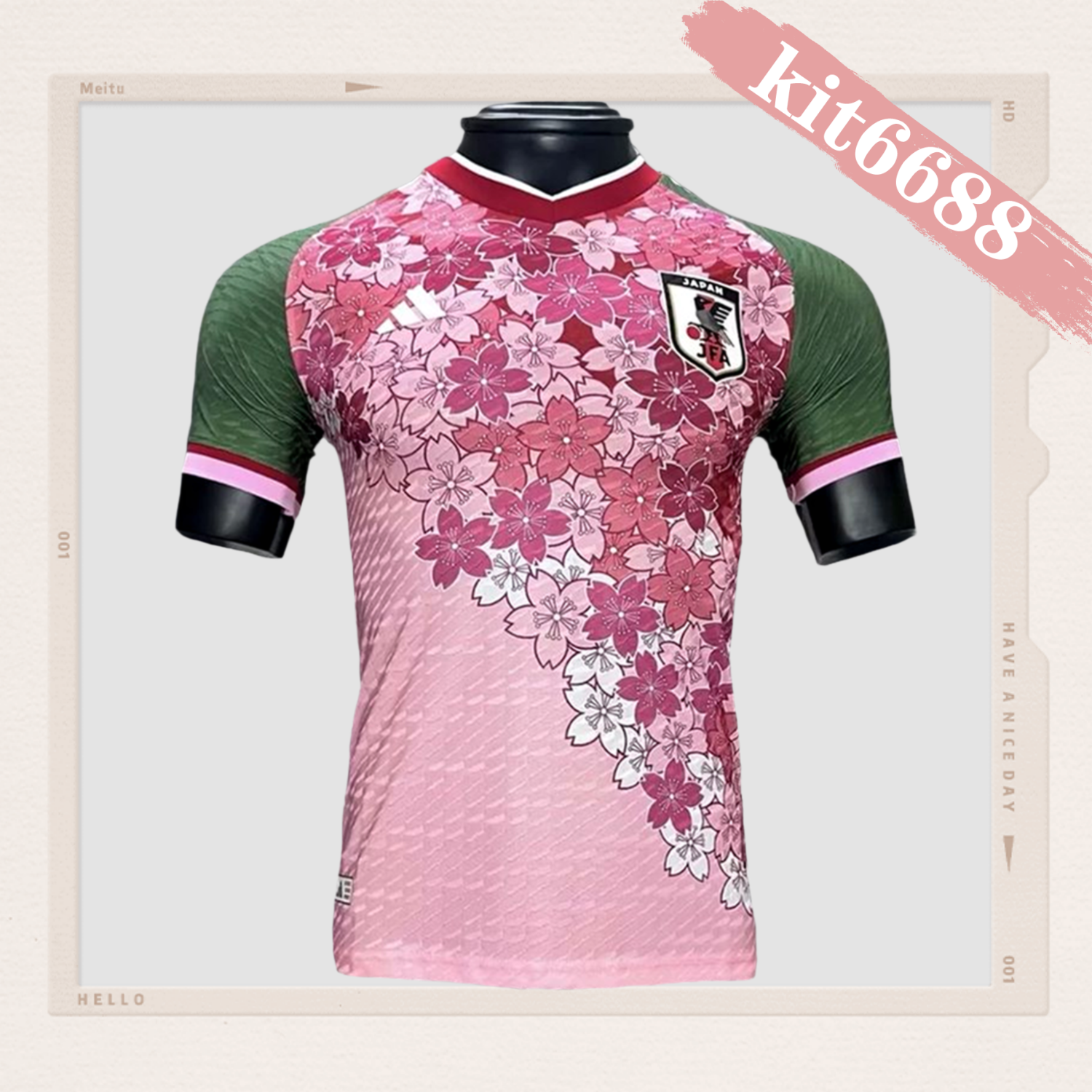 2024/2025 Japanese Sakura Pink Football (Player Edition)
