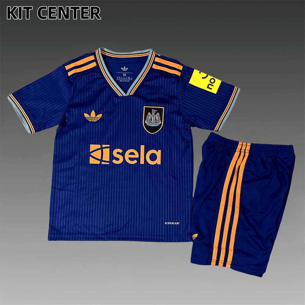 2025/2026 Newcastle United third Football Shirt （Kids Kit socks）