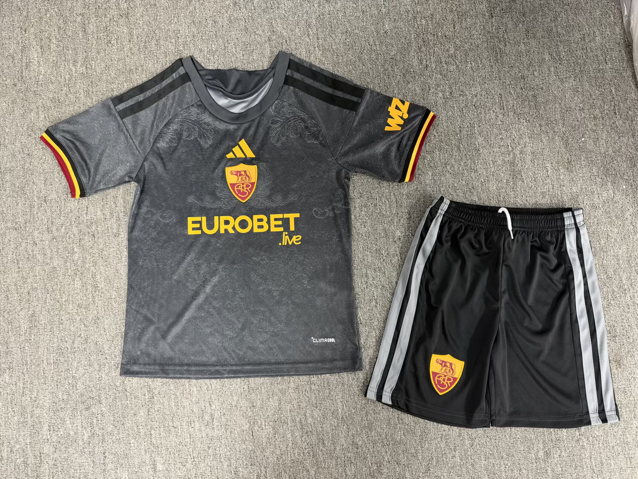 2026/2027 Roma Third Football Shirt (Kids Kit socks)