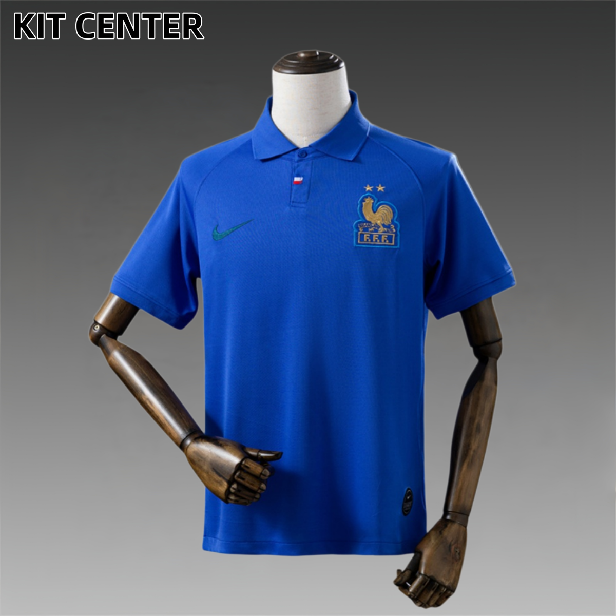 France 120th Anniversary Blue Retro Jersey