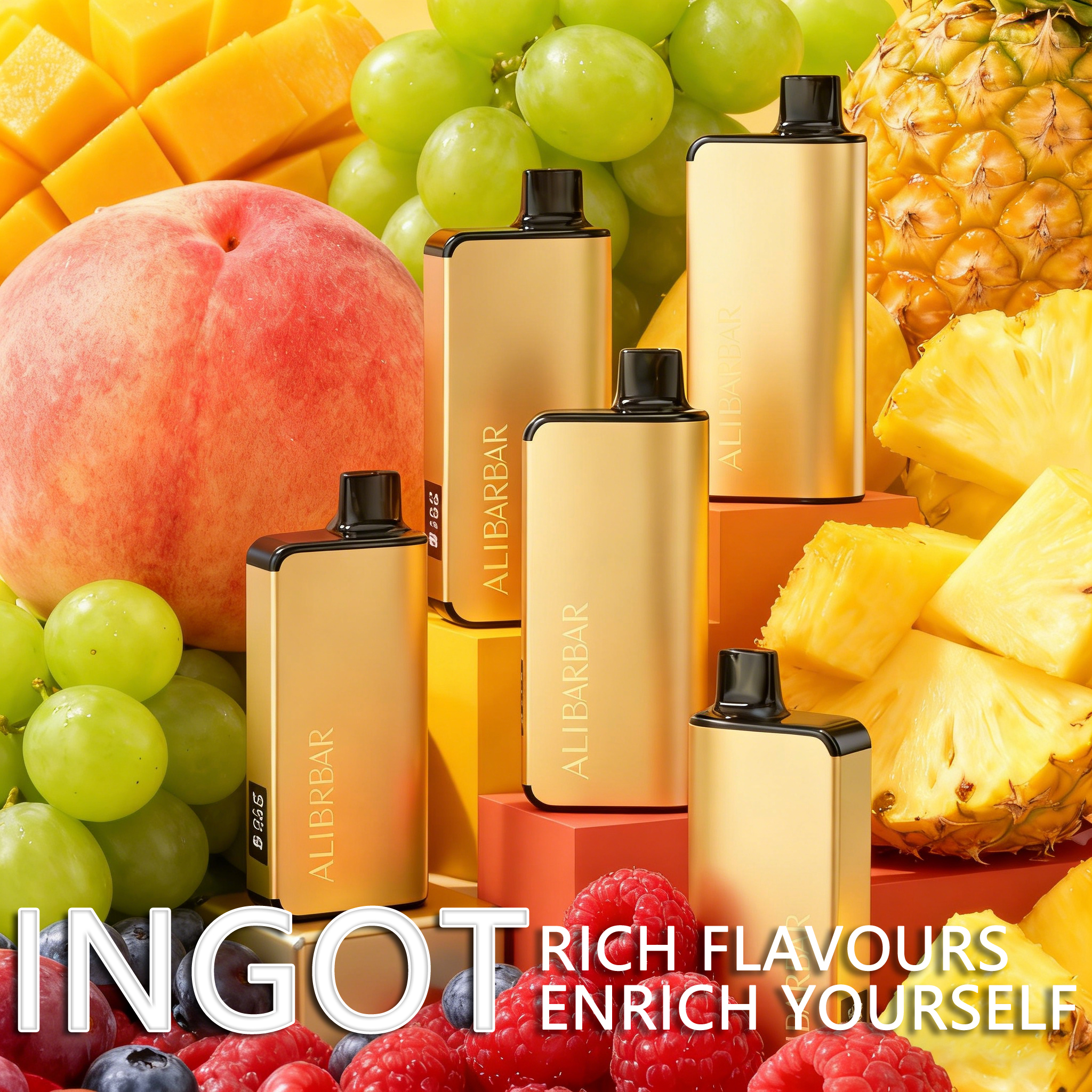 ALIBARBAR INGOT 9000 PUFFS