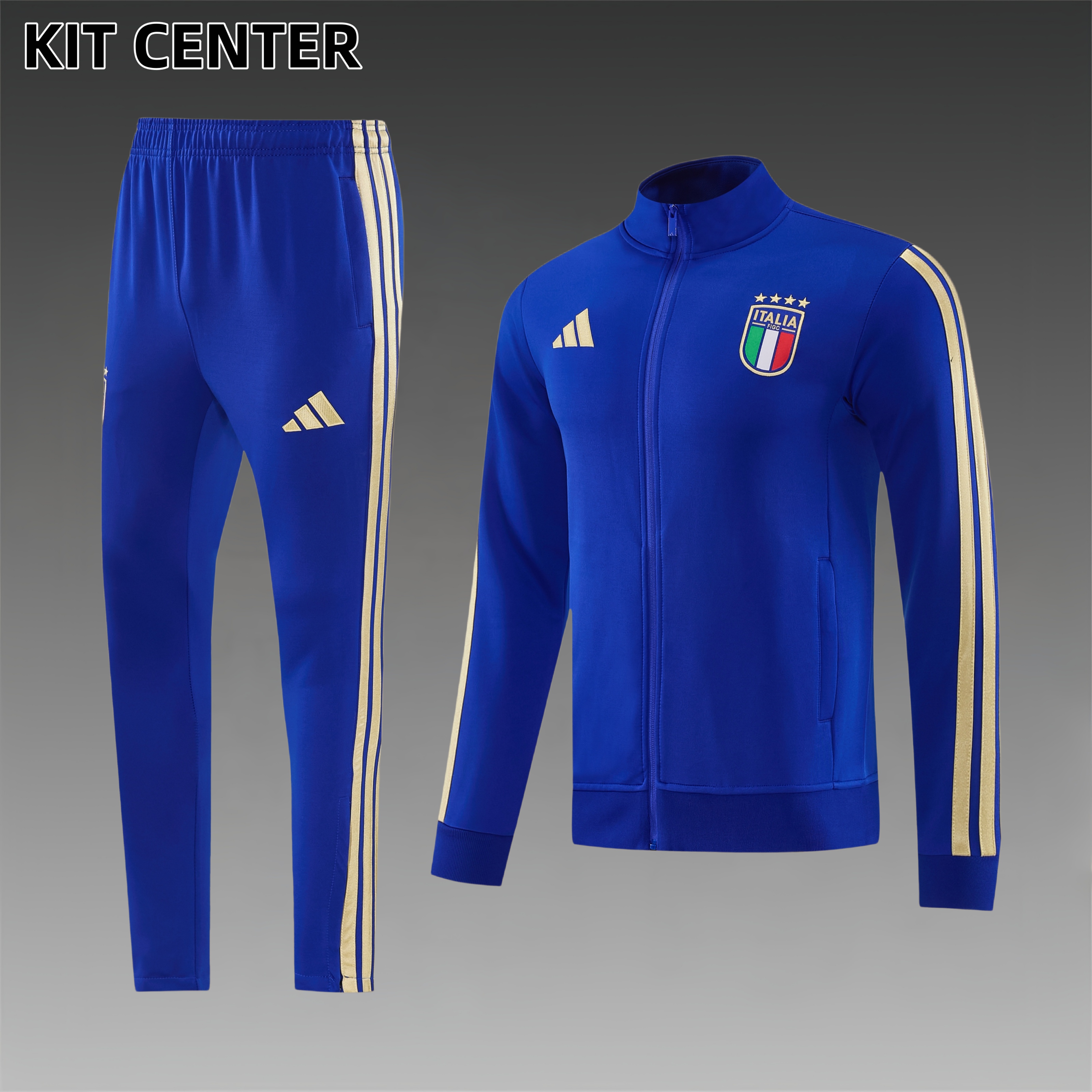 26/27 Italy Full Zipper Training Suit (Adult Set)