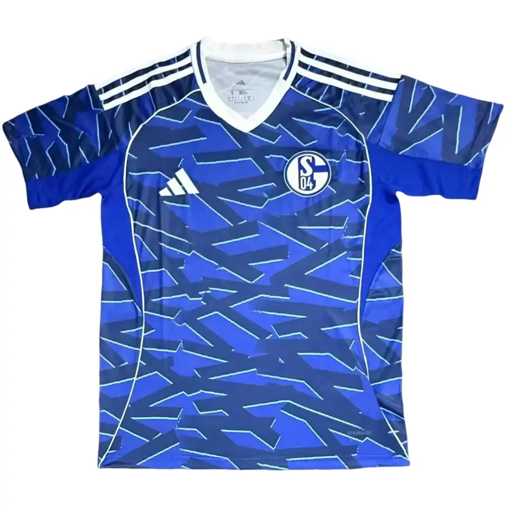 2025-26-Schalke 04 Home Jersey - Fans Edition