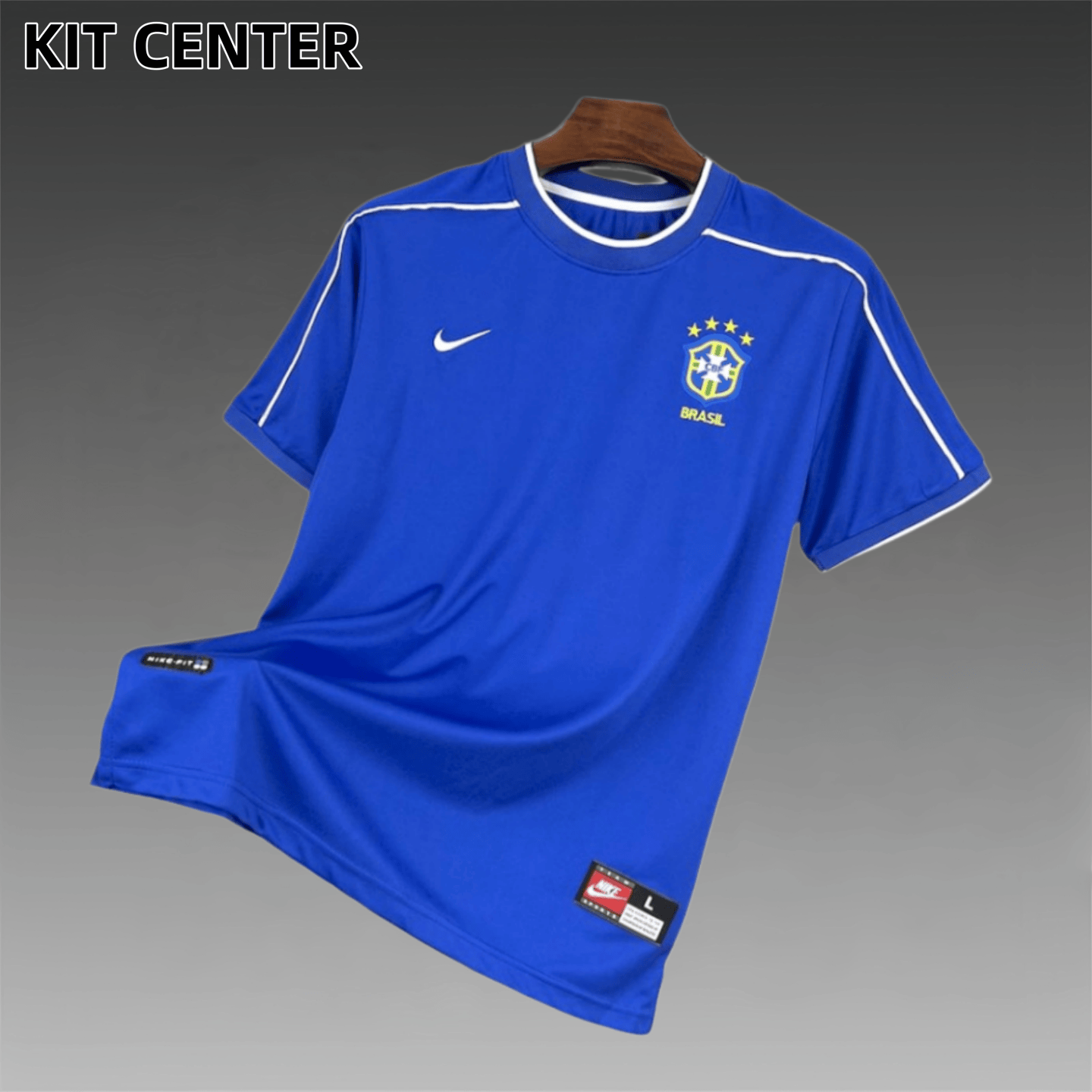 1998 Brazil Away Retro Football Shirt
