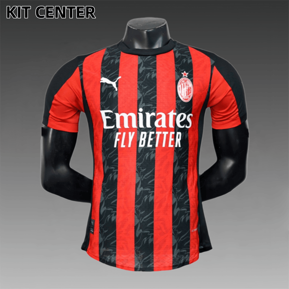 2025/2026 AC Milan Home Football Shirt (Player Edition)