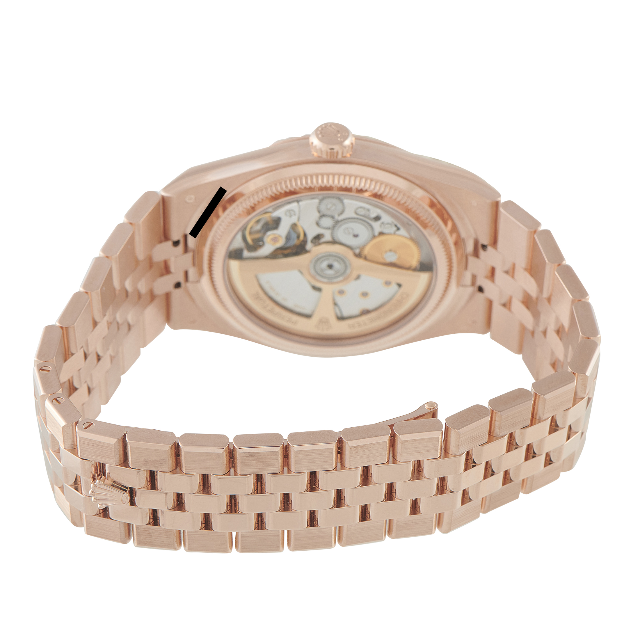 RolexLand-Dweller 40 Everose Gold Flat Jubilee Watch 127335