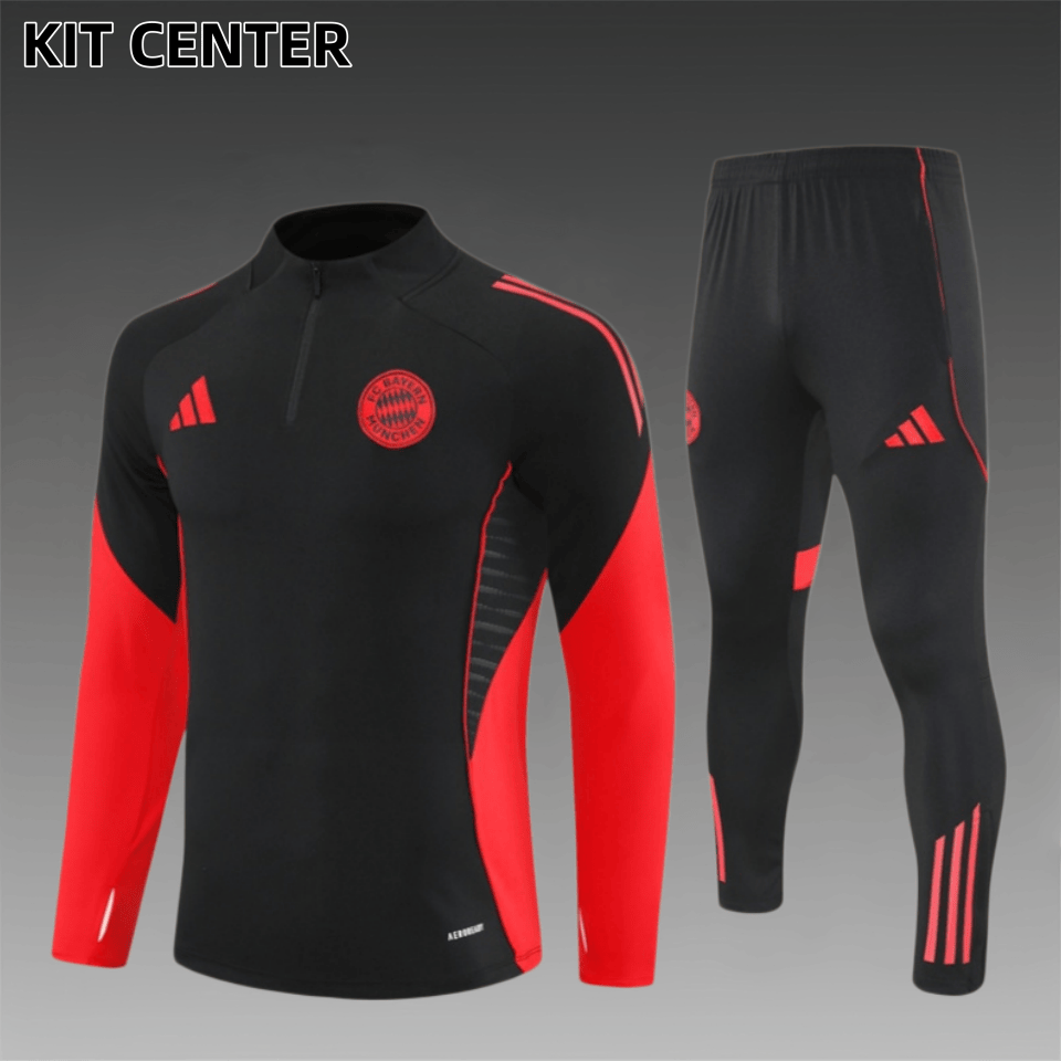25/26 Bayern Half Ziptraining suit (Adult Kids Kit)